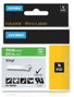 Dymo Rhino Cinta ID1-19 Blanco sobre verde de 19mm x 5,5m