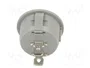 ORNO Interruptor Rocker SPST OFF-ON Gris Redondo