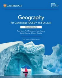 CAMBRIDGE, New Cambridge IGCSE O Level Geography Coursebook + Digital - 9781009535632