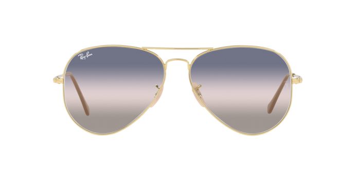 Ray Ban RB3689-001-GE-58 Aviator II Metal