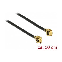DeLOCK 89609 Cable coaxial MHF (I-PEX) a MHF (I-PEX) 0,3 m