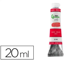 Liderpapel Pintura al Óleo Tubo 20 ml Rojo Pirrol