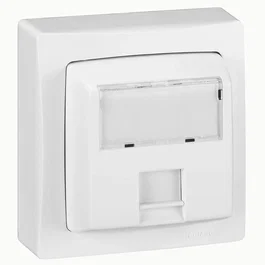 Legrand Toma de Superficie RJ45 Cat.6 FTP 9 Contactos Blanco Completo - SON-086047