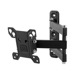 One For All Soporte de Pared para TV WM 2151 Giratorio Negro para Pantallas de 13" a 27" VESA hasta 100x100mm