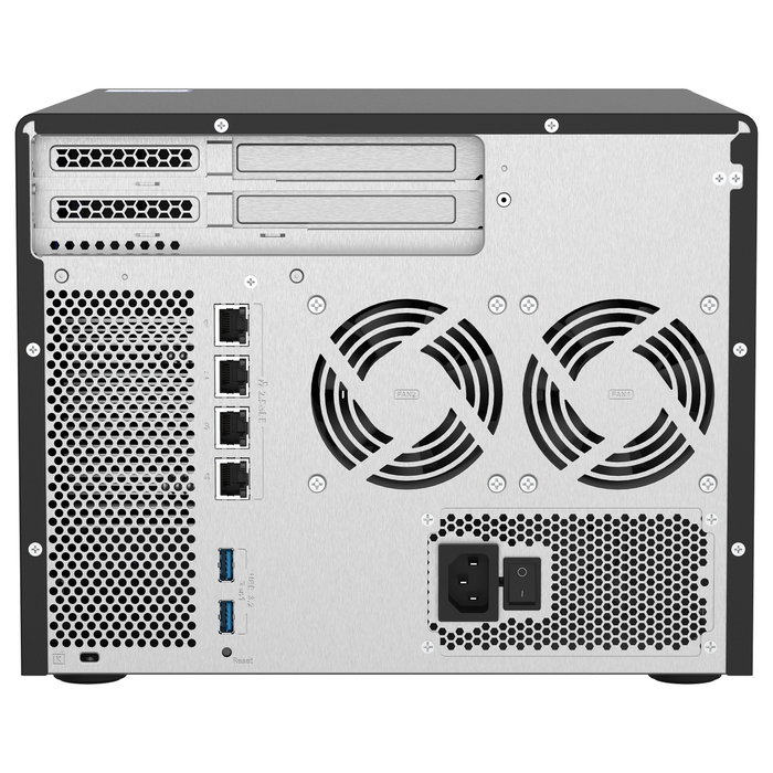 QNAP TS-h886 NAS Torre Intel® Xeon® D-1602 8 GB DDR4 0 TB QuTS hero Negro QNAP TS-h886 NAS Torre Intel® Xeon® D-1602 8 GB DDR4 0 TB QuTS hero Negro