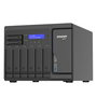 Qnap TS-H886-D1602-8G NAS Servidor 8 Bay (6x3.5" + 2x2.5") con Procesador Intel Xeon D-1622, 16GB RAM DDR4 ECC y 4 Puertos 2.5GbE