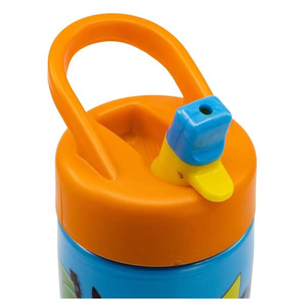 Stor Botella de Agua Pokemon para Niños con Asa, 410 ml, Plástico, Tapa PP, Licencia Oficial