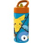 Stor Botella de plástico con asa para llevar Pokemon 410 ml