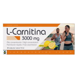 TEGOR L-Carnitina Limón 3000mg 20 Viales