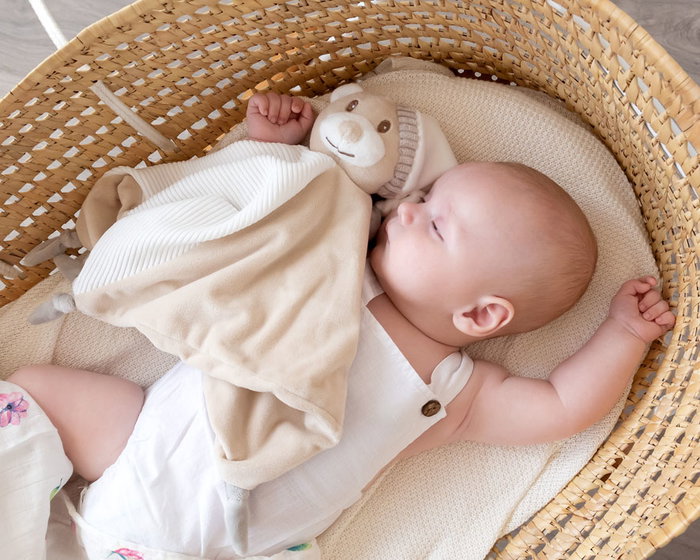 KioKids Osito Doudou Con Gorro Beige +0 Meses KioKids Osito Doudou Con Gorro Beige +0 Meses