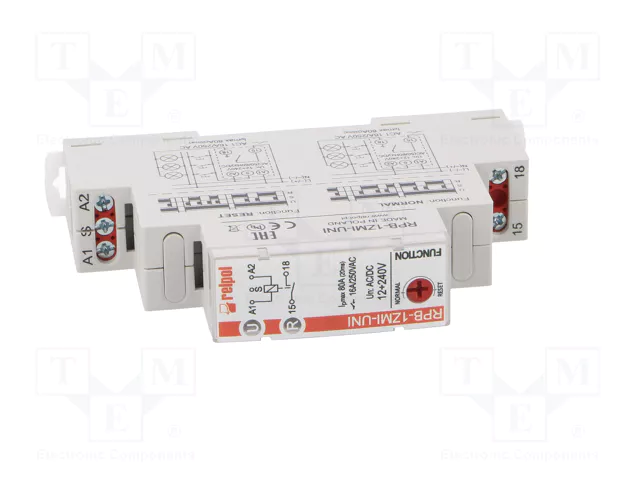 RELPOL RPB-1ZMI-UNI Relé de instalación biestable SPST-NO 16A