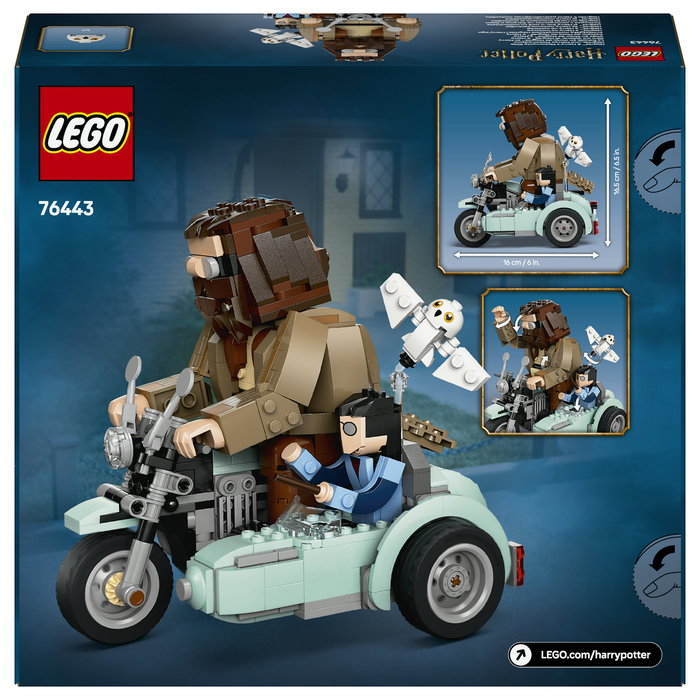 LEGO Harry Potter Viaje en Moto de Hagrid y Harry 76443 LEGO Harry Potter Viaje en Moto de Hagrid y Harry 76443