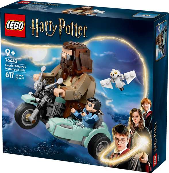 Lego Harry Potter Juego de Construcción Viaje en Moto de Hagrid y Harry