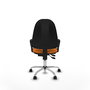 PIQUERAS Y CRESPO Silla de oficina Algarra Naranja