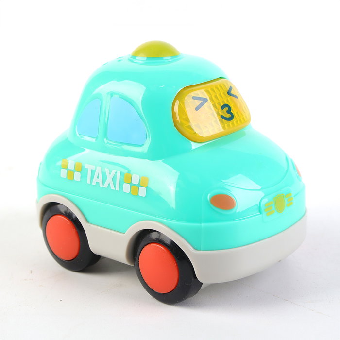 Tachan Taxi Preescolar con Luces y Sonidos para Bebés +12 Meses