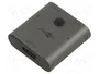 GOOBAY Switch HDMI con 2 Entradas y 1 Salida, Gris