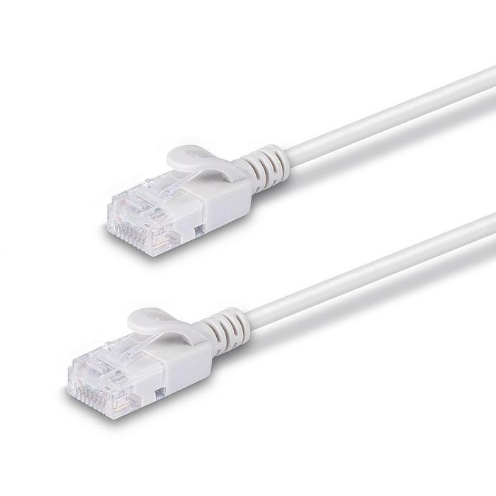 Lindy 47580 Cable de red Cat6a U/UTP 0,3 m Gris