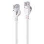 Lindy 47580 Cable de red Cat6a U/UTP Gris 0,3 m