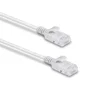 Lindy 47580 Cable de Red Ethernet RJ-45, 0.3 m, Categoría 6a (Cat6a) U/UTP, Gris - Para Redes de Alta Velocidad