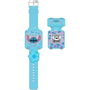 KIDS LICENSING Reloj Digital Educativo con Juegos Disney Stitch 17,6x10,1x5,9cm