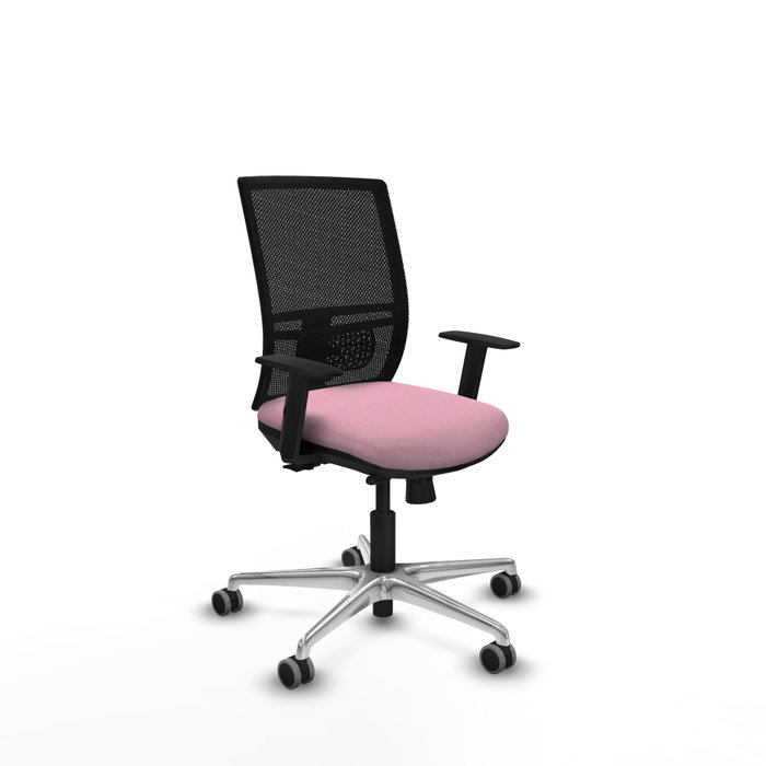 PIQUERAS Y CRESPO Silla de oficina Yunquera Rosa con mecanismo Sincro/Traslack PIQUERAS Y CRESPO Silla de oficina Yunquera Rosa con mecanismo Sincro/Traslack
