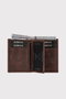 Zoozie Bags Franklin Crazy Cartera de Piel Auténtica para Hombre, Marrón Elegante y Organizada, 10.5x2x8 cm
