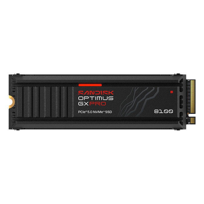 Sandisk Optimus GXPRO 8100 4TB M.2 NVMe PCIe5 Sandisk Optimus GXPRO 8100 4TB M.2 NVMe PCIe5