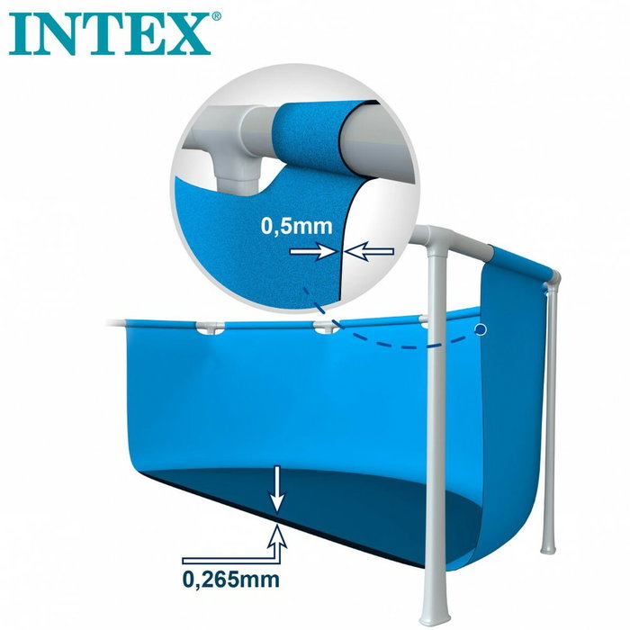Intex Piscina Desmontable Beachside Frame 305x76 cm