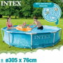 Intex Piscina Desmontable Beachside Frame 305x76 cm