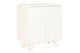 DKD Home Decor Cómoda Moderna Blanca 80 x 37 x 86 cm