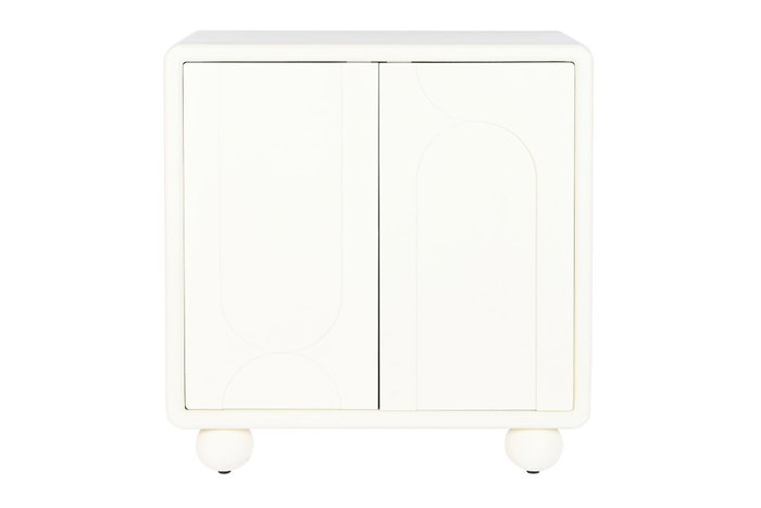 DKD Home Decor Cómoda Moderna Blanca 80 x 37 x 86 cm