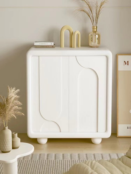 DKD Home Decor Cómoda Moderna Blanca 80 x 37 x 86 cm