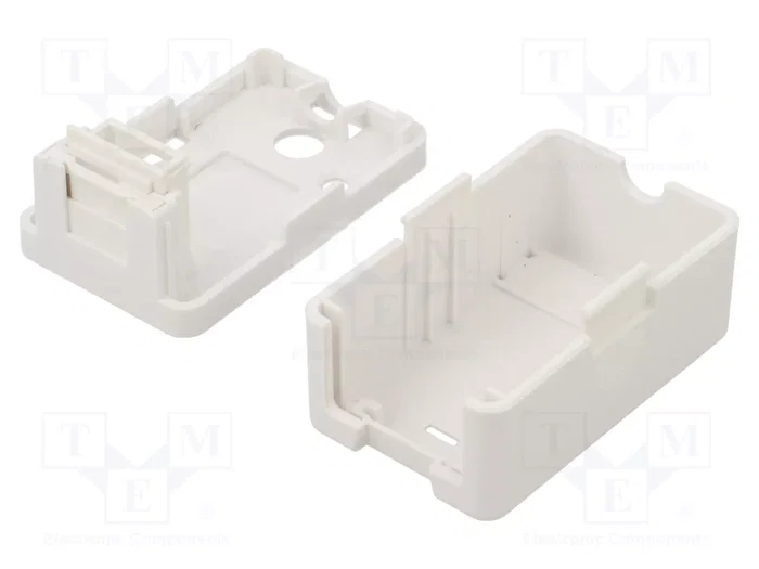 LOGILINK Caja de superficie Keystone de 1 puerto con obturador