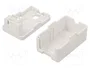 LOGILINK Caja de superficie Keystone de 1 puerto con obturador