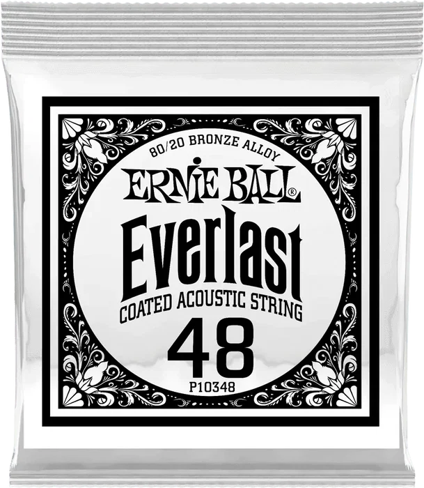 Ernie Ball Cuerda Acústica Everlast CT 80/20 Bronze 048 (Set de 6) (Set de 6)