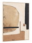 DKD Home Decor Cuadro Lienzo Moderno Set de 2 Piezas Beige y Marrón