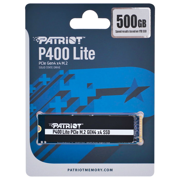 Patriot P400 Lite M.2 500GB NVMe PCIe 4.0 SSD 3500/2400 MB/s