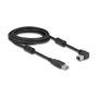 DeLOCK Cable USB 5 Gbps Tipo-A a Tipo-B 90° hacia arriba 3 m