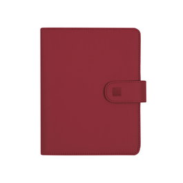 FINOCAM Agenda Organizador Anual Troya con Vista Semanal Vertical y Funda Burdeos. (117x181 mm)