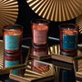 Home Deco Factory Vela Perfumada con Piedras Preciosas y Aromas Surtidos