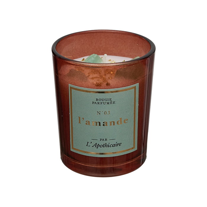 Home Deco Factory Vela Perfumada con Piedras Preciosas y Aromas Surtidos Home Deco Factory Vela Perfumada con Piedras Preciosas y Aromas Surtidos