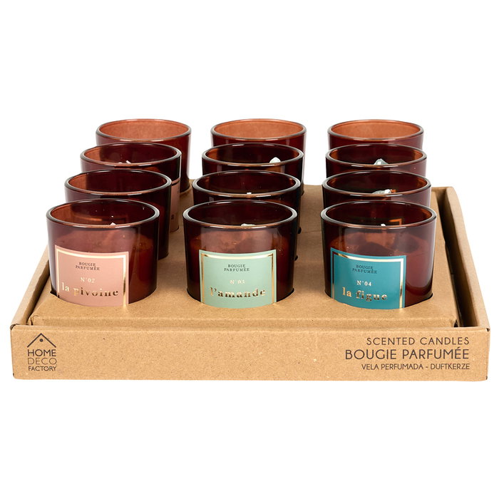 Home Deco Factory Vela Perfumada con Piedras Preciosas y Aromas Surtidos Home Deco Factory Vela Perfumada con Piedras Preciosas y Aromas Surtidos