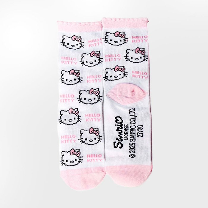 Cerdá Pack de 4 Calcetines Hello Kitty Talla 31-34 Rosa