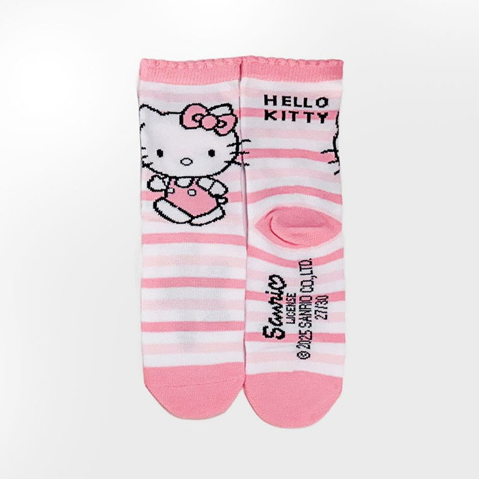 Cerdá Pack de 4 Calcetines Hello Kitty Talla 31-34 Rosa