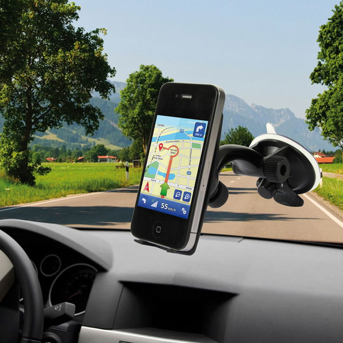 Be Mix Soporte Móvil Para Coche Rotación 360 Grados Adhesivo Superficie Colores Surtidos