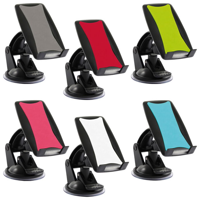 Be Mix Soporte Móvil Para Coche Rotación 360 Grados Adhesivo Superficie Colores Surtidos