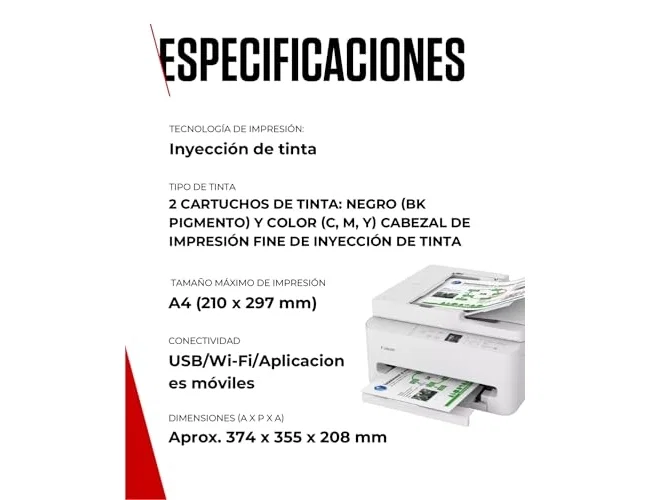 Canon PIXMA TS7550i Blanco