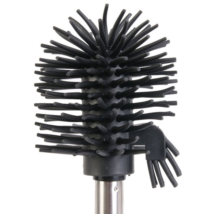 Je cherche une Idee Escobilla WC con Mango Ergonómico y Cabezal Desenroscable para Limpieza Integral del Inodoro 38 cm