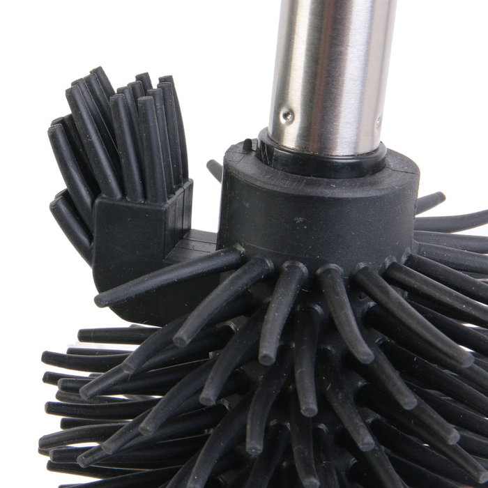 Je cherche une Idee Escobilla WC con Mango Ergonómico y Cabezal Desenroscable para Limpieza Integral del Inodoro 38 cm