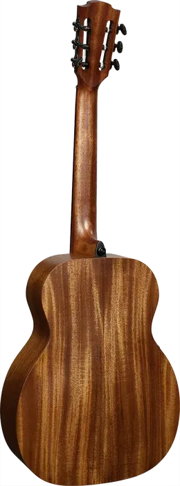 LAG Guitarra Acústica Travel Nylon Blue Wave 1 Electroacústica Cedro Rojo Macizo Caoba Marrón Natural Satinado